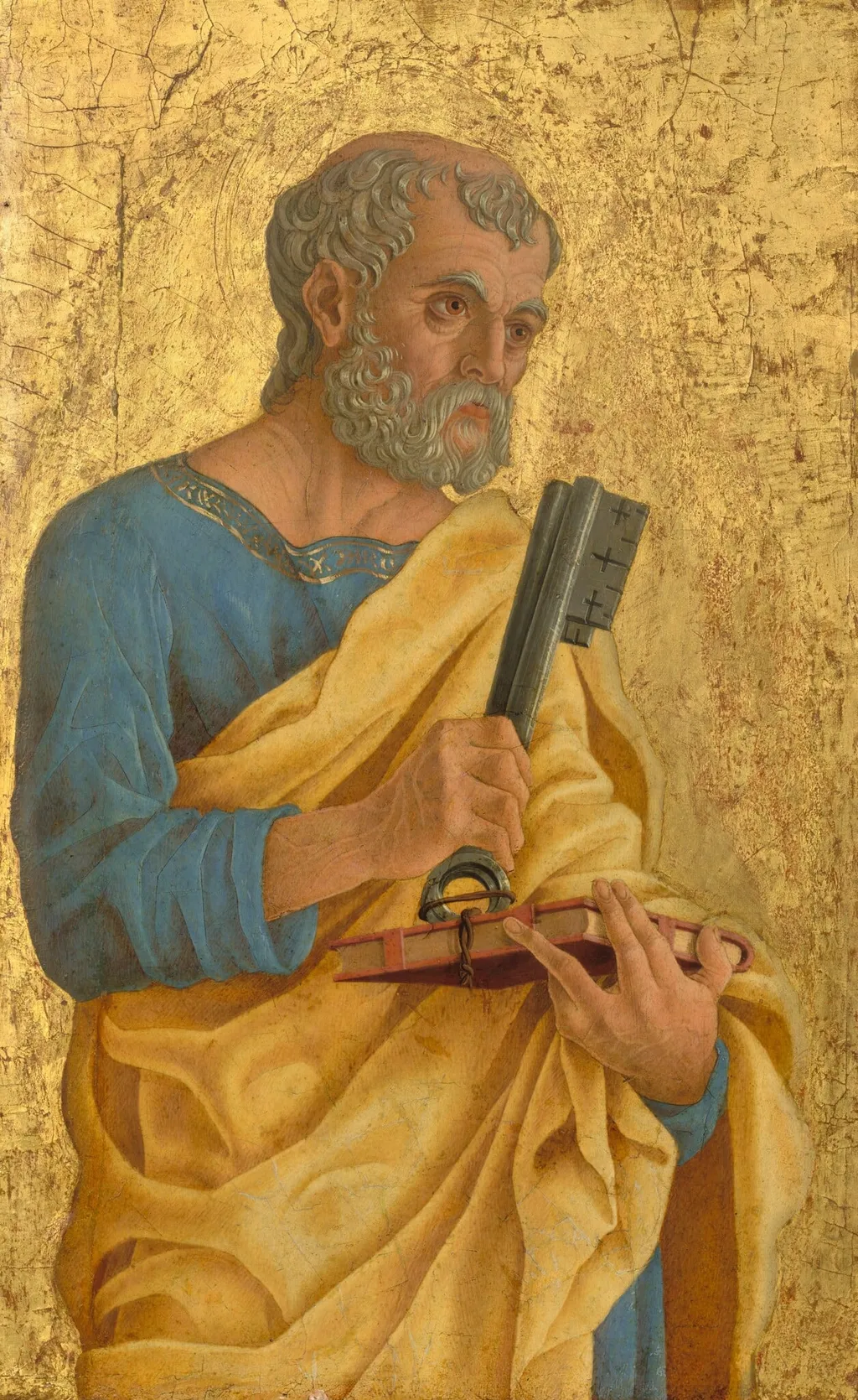 Saint Peter, by Marco Zoppo, tempera, 1468