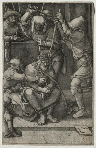 The Passion: Christ Crowned with Thorns, by Lucas van Leyden, 1521