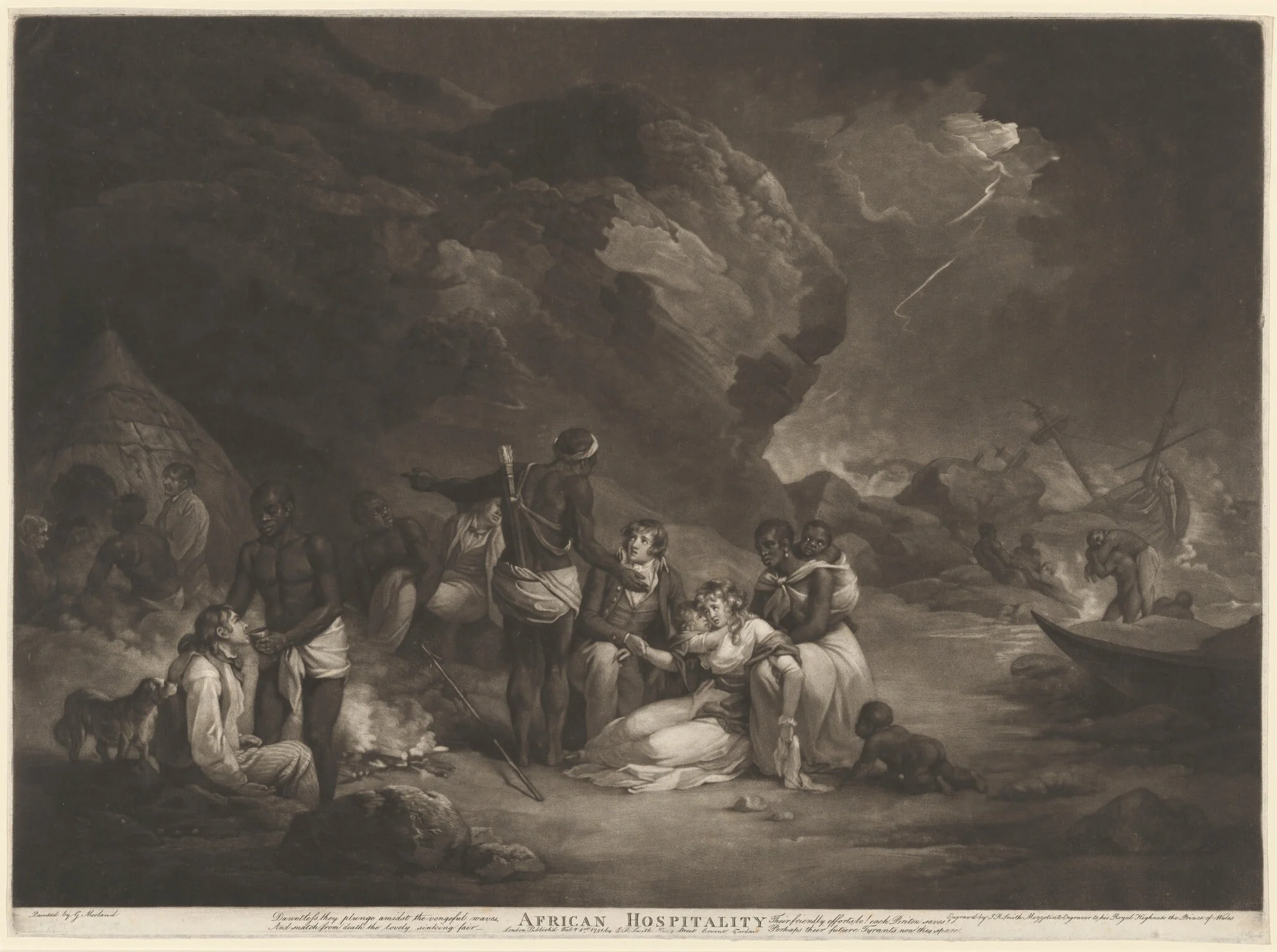 African Hospitality, detail