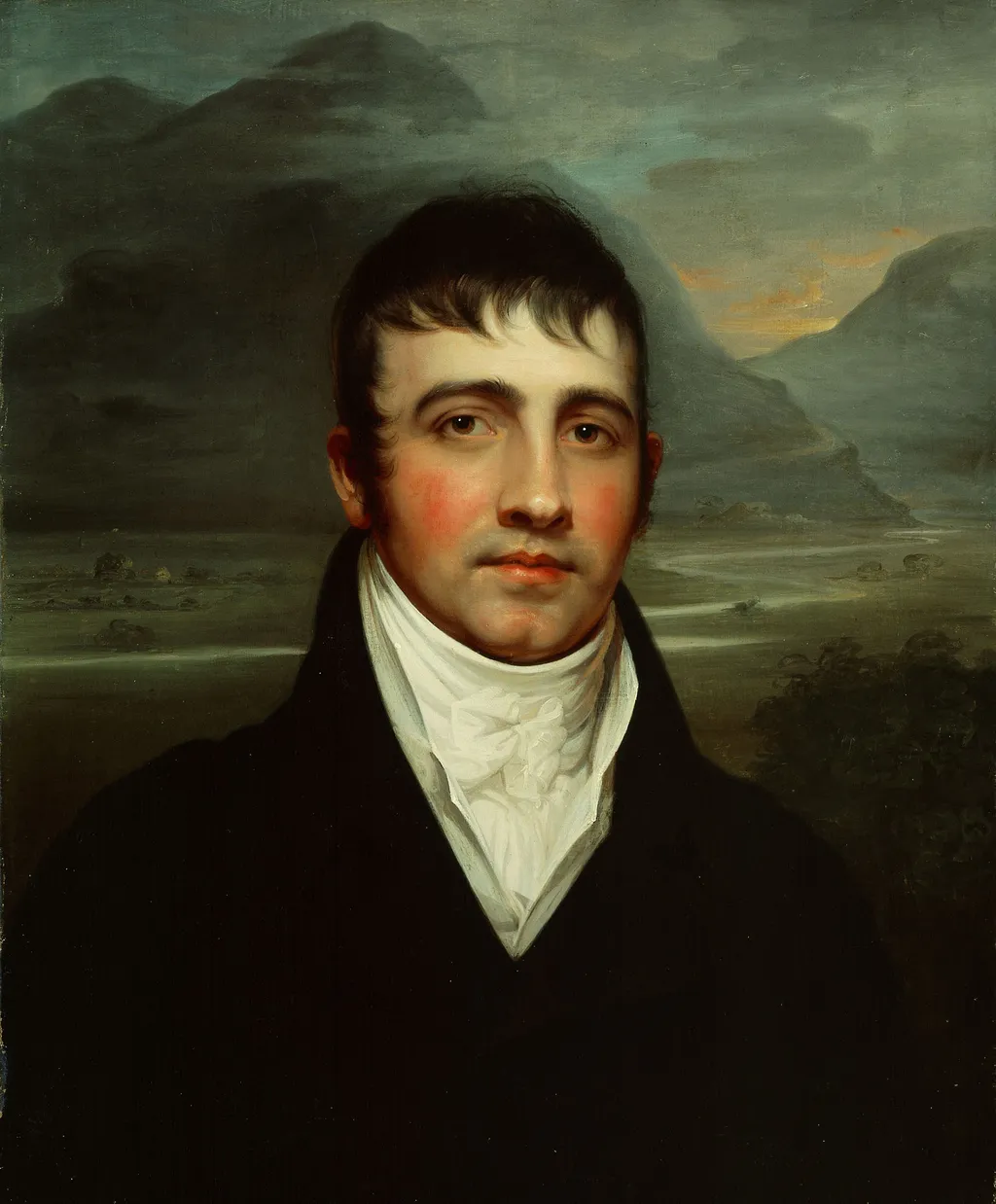 Samuel Fisher Bradford, by Rembrandt Peale, oil, 1805