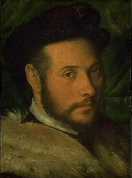 Portrait of a Man, detail