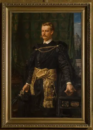 Portrait of Artur Potocki, by Jan Matejko, oil