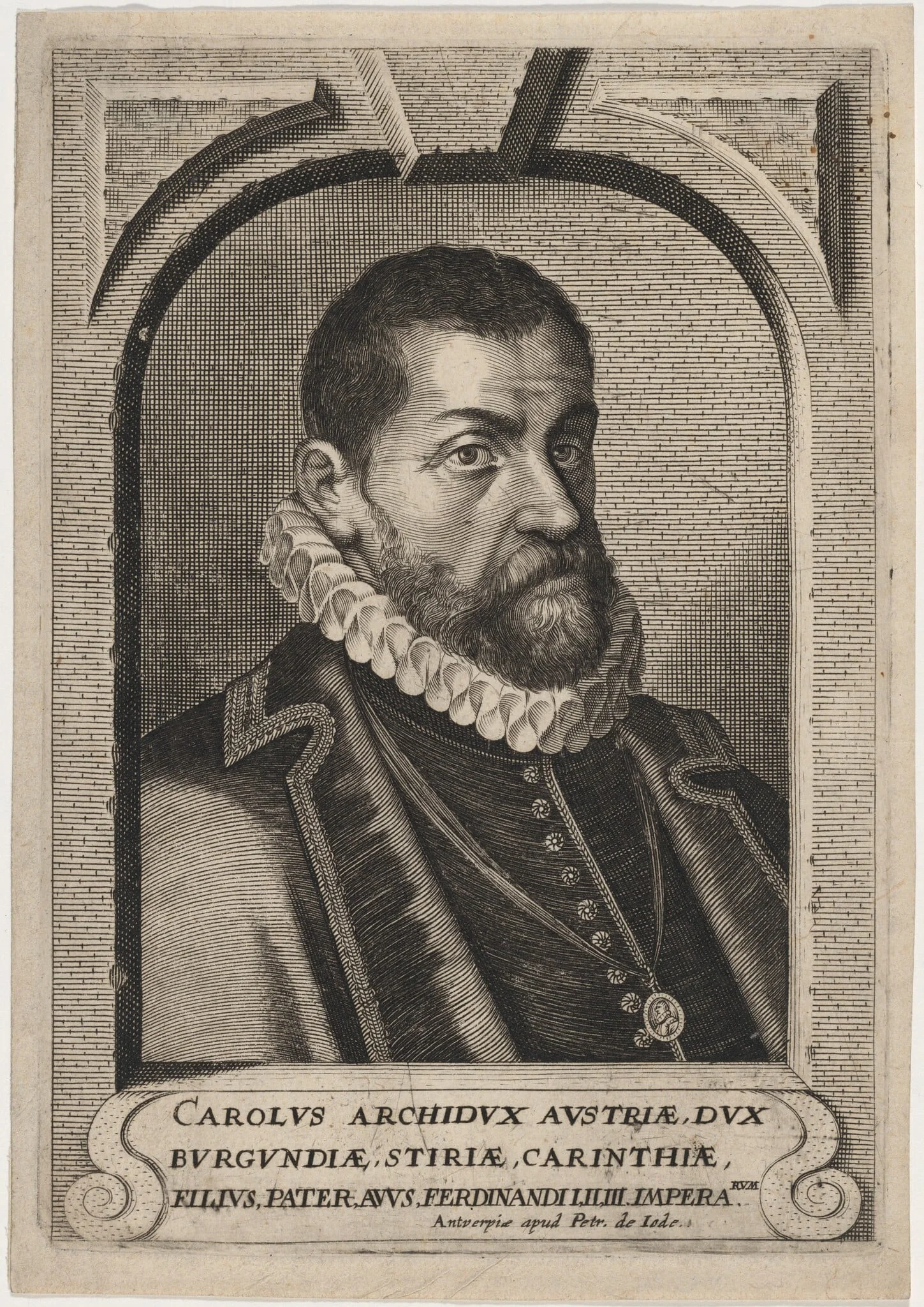 Charles, Archduke of Austria, detail