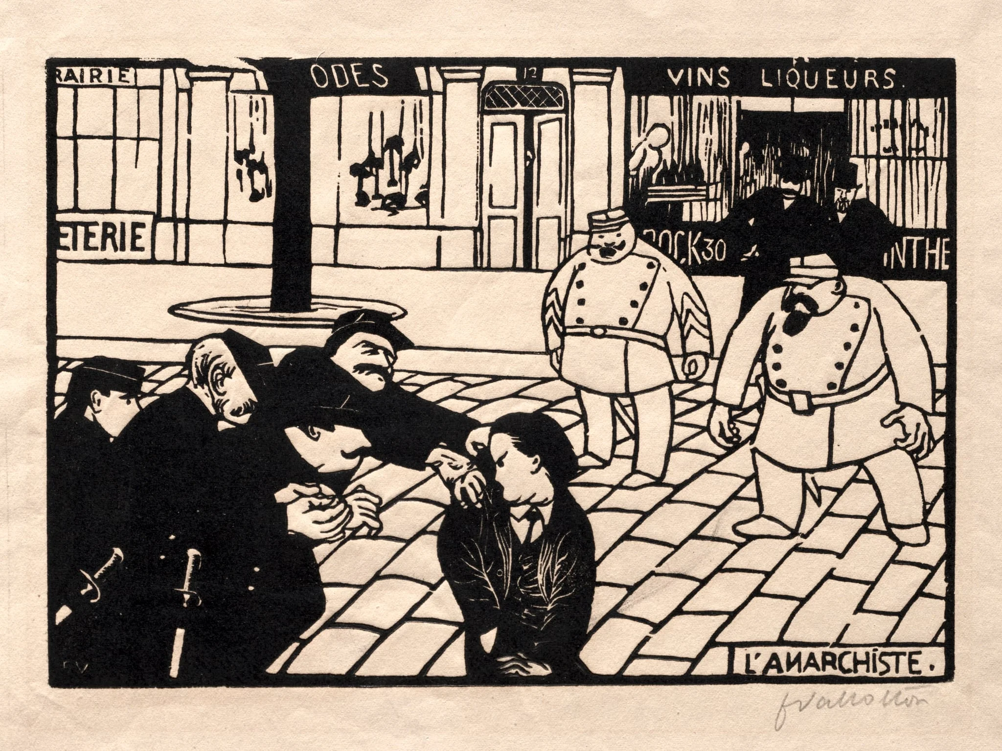 The Anarchist, detail