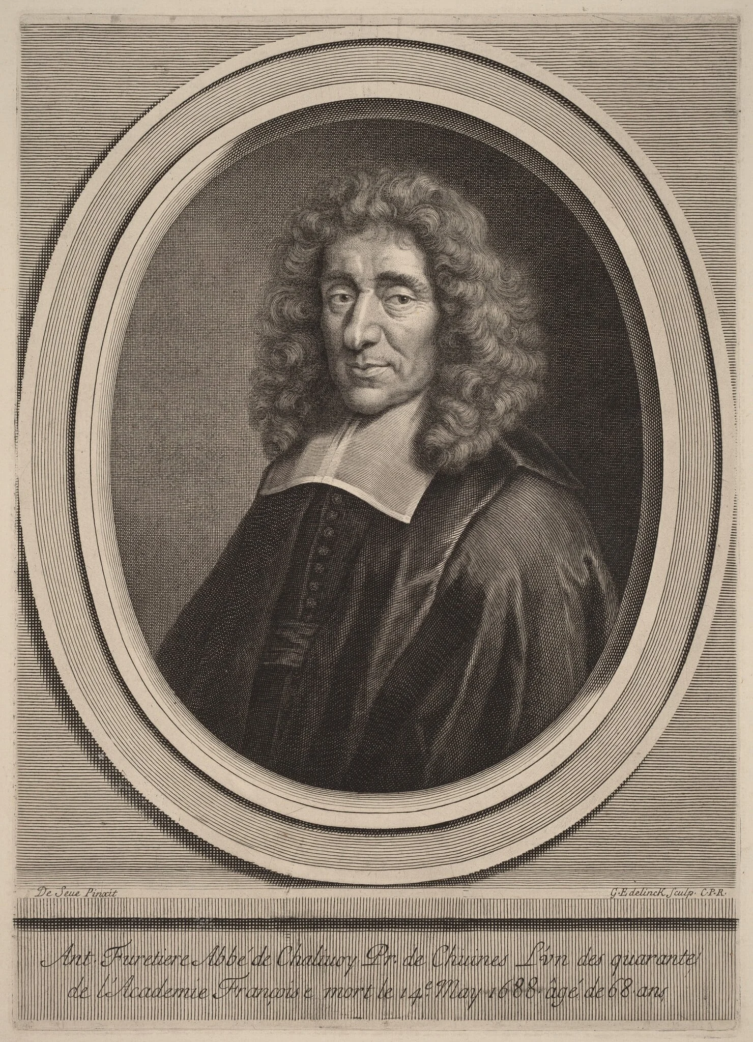 Antoine Furetiere, detail