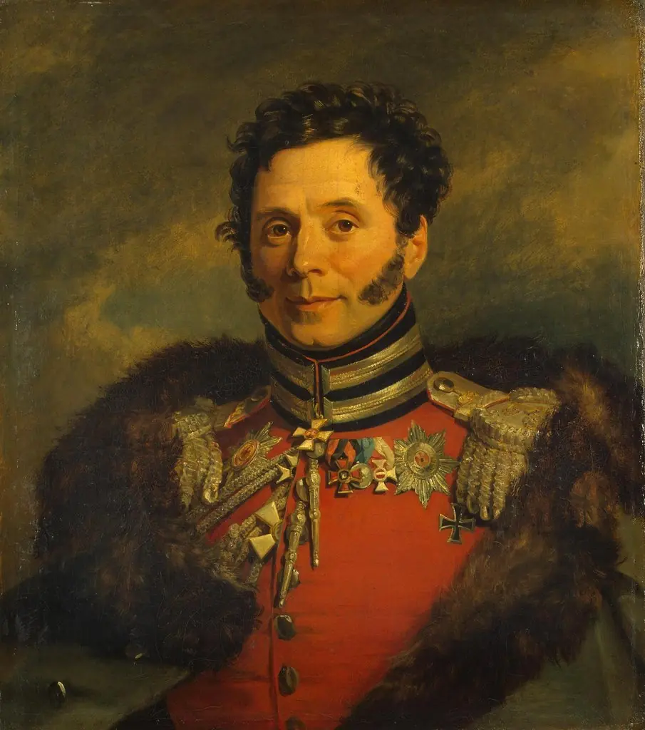 Portrait of Nikolai I. Depreradovich (1767-1843), by George Dawe, oil, 1822