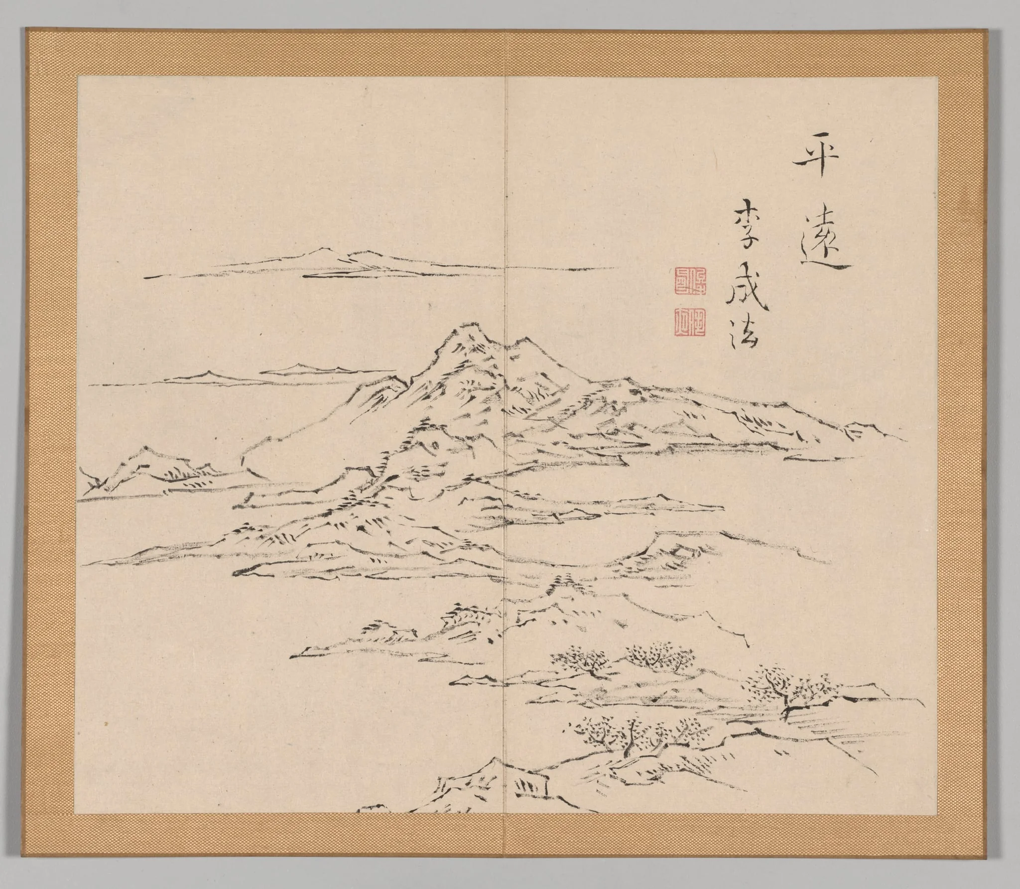 Reverberations of Taiga, Volume 2 (leaf 8), detail
