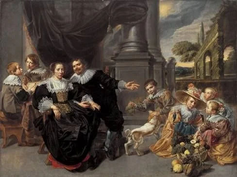 Portrait of a family, detail
