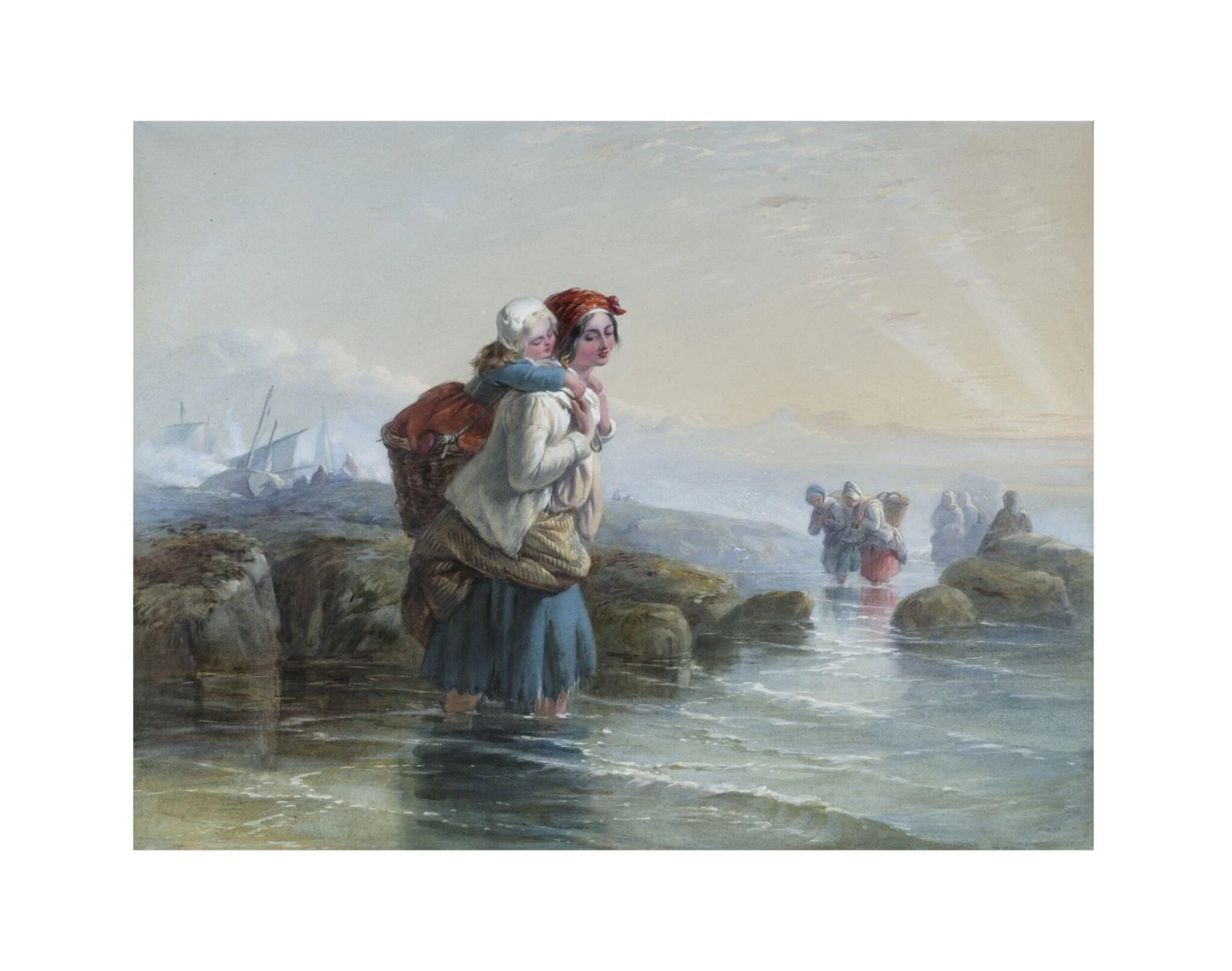 Shrimpers, detail