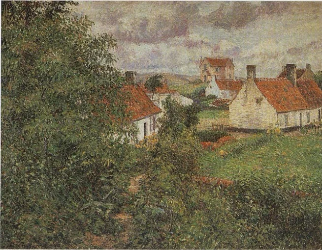 Houses at Knokke, detail