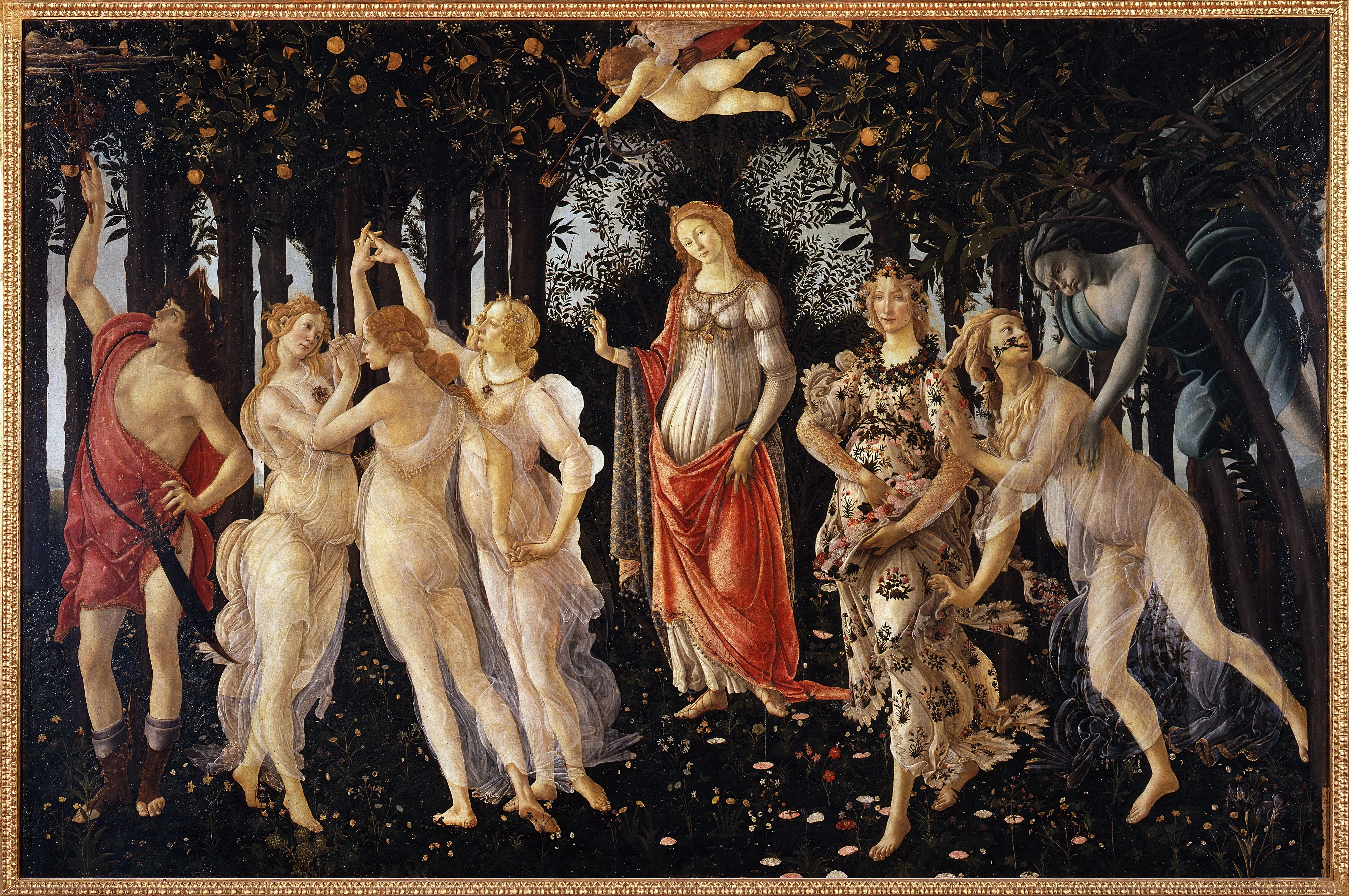 Primavera, detail