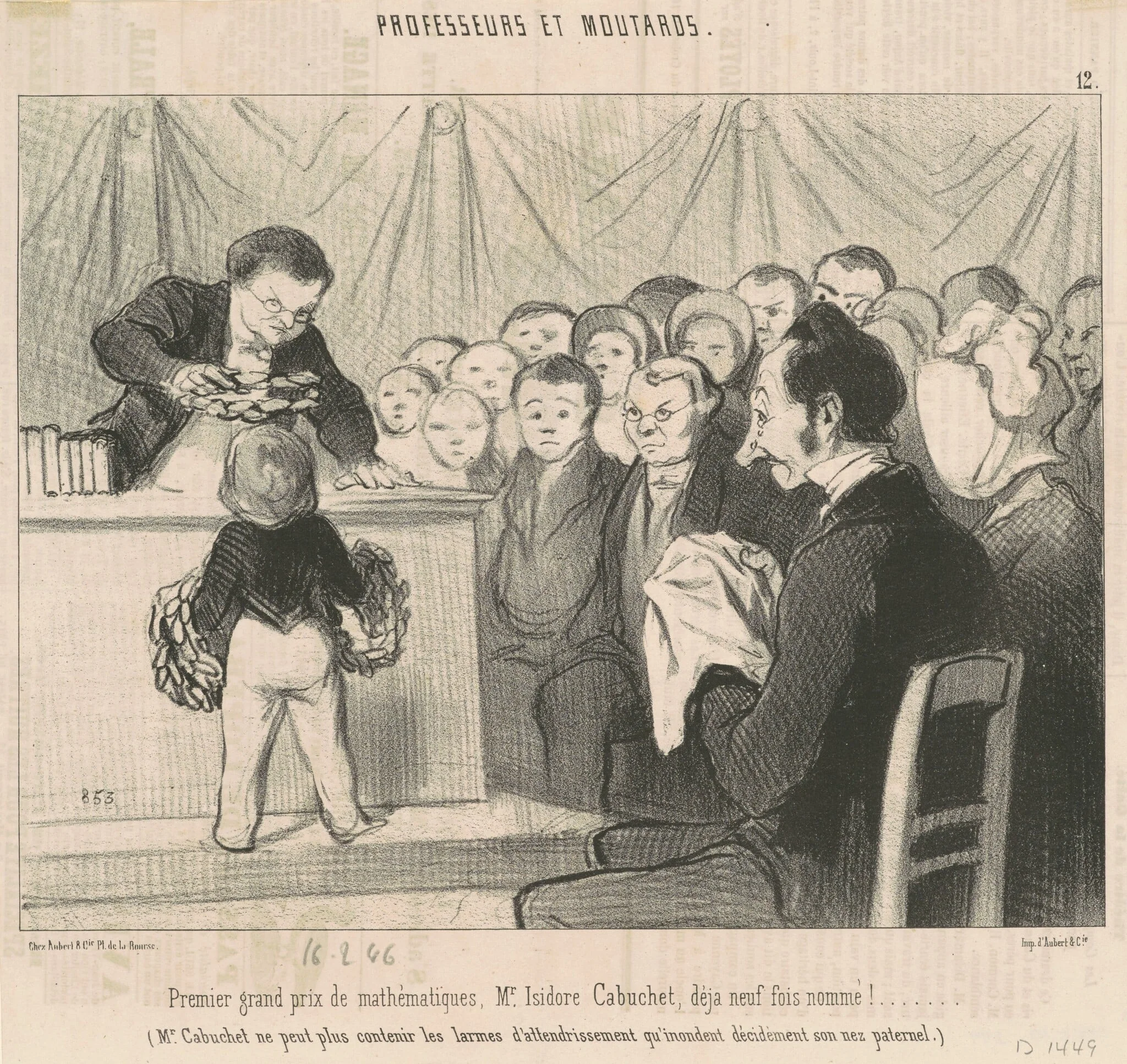 Premier grand prix de mathématiques, M. Cabuchet, detail