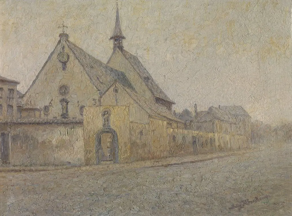 The Saint Anthony Church in Antwerp, by Anna Kernkamp, unspecified, 1904