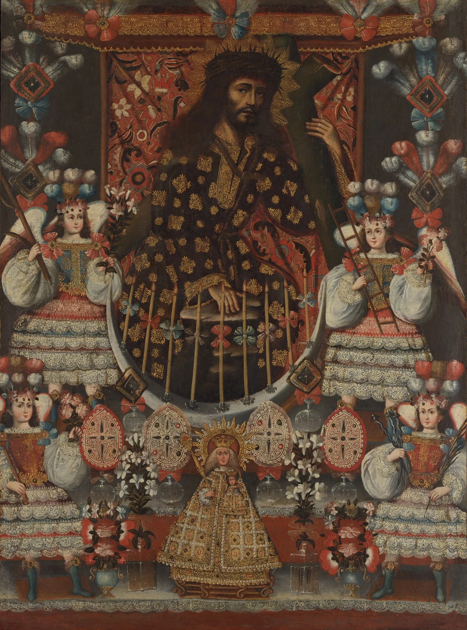 Christ Carrying the Cross, called "The Lord of the Fall", detail