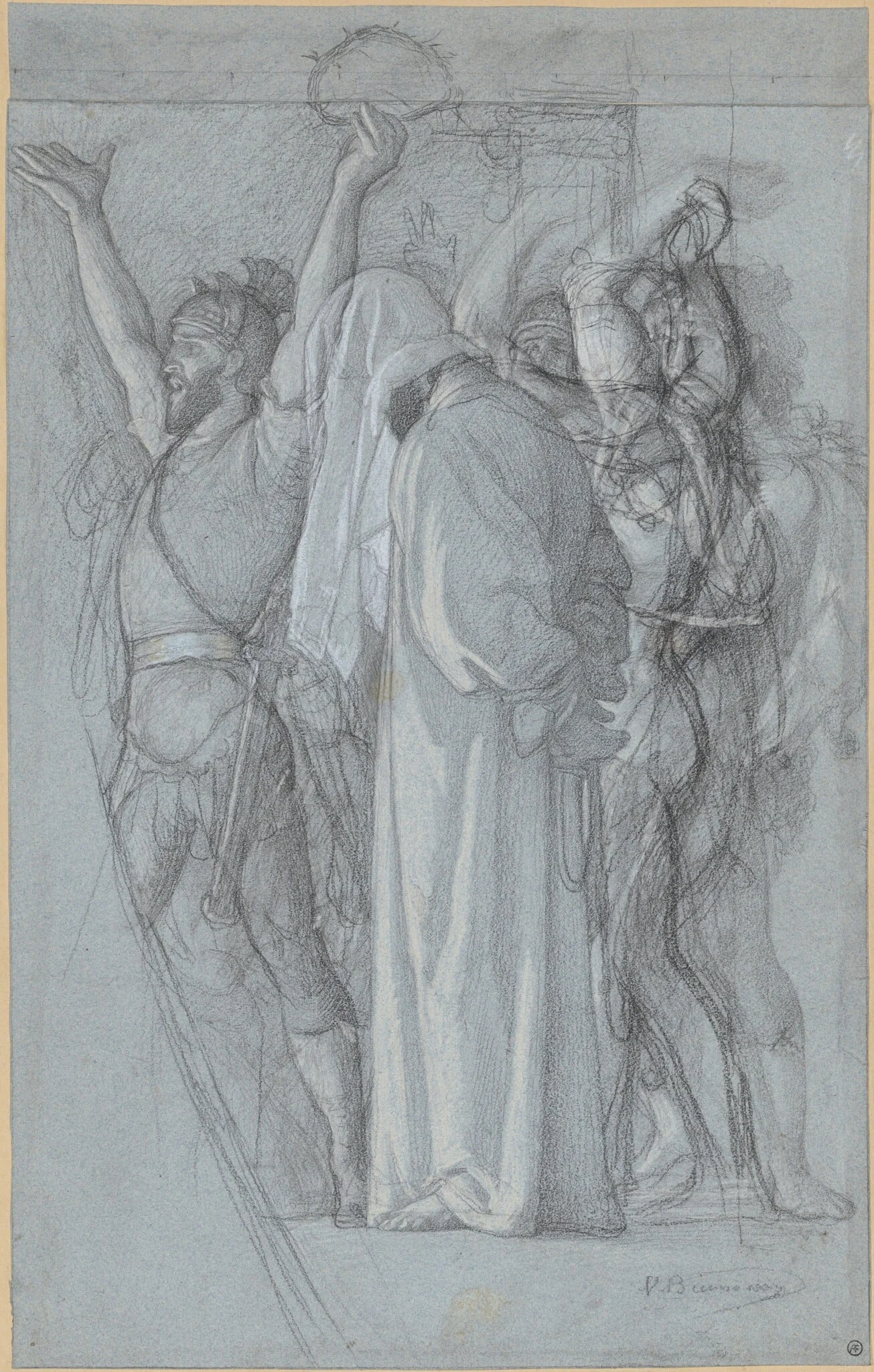 The Mocking of Christ, detail