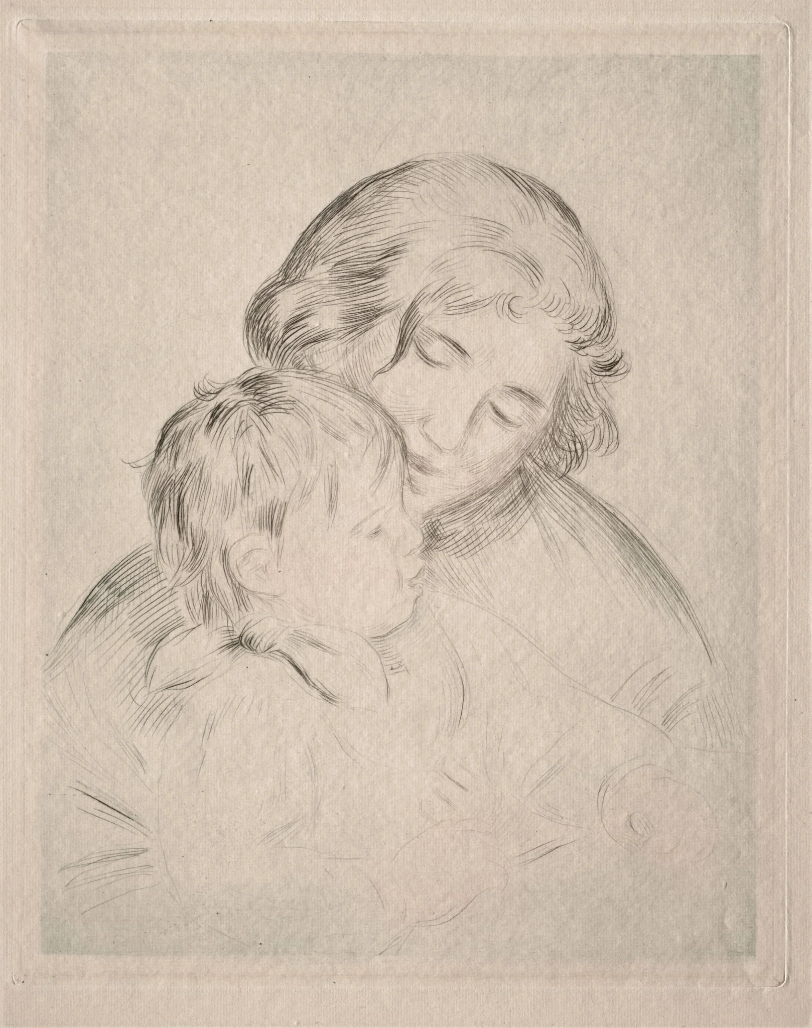 Mother and Child, detail