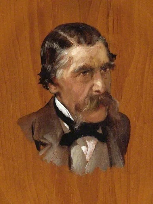 Sir Henry Thompson, Bart (1878), detail