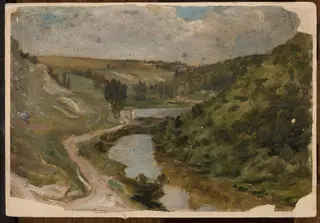 Study from Podolia, by Jan Ciągliński, unspecified, 1891