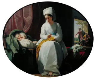 The Golden Age, by Benjamin West, oil, 1788
