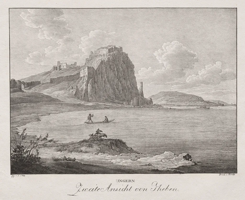 Ungern, Zweite Ansicht von Theben, by Jakob Alt, 1839