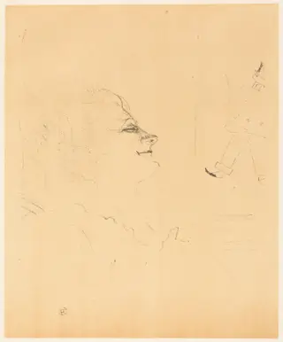 Pessima, by Henri de Toulouse-Lautrec, ink, 1898