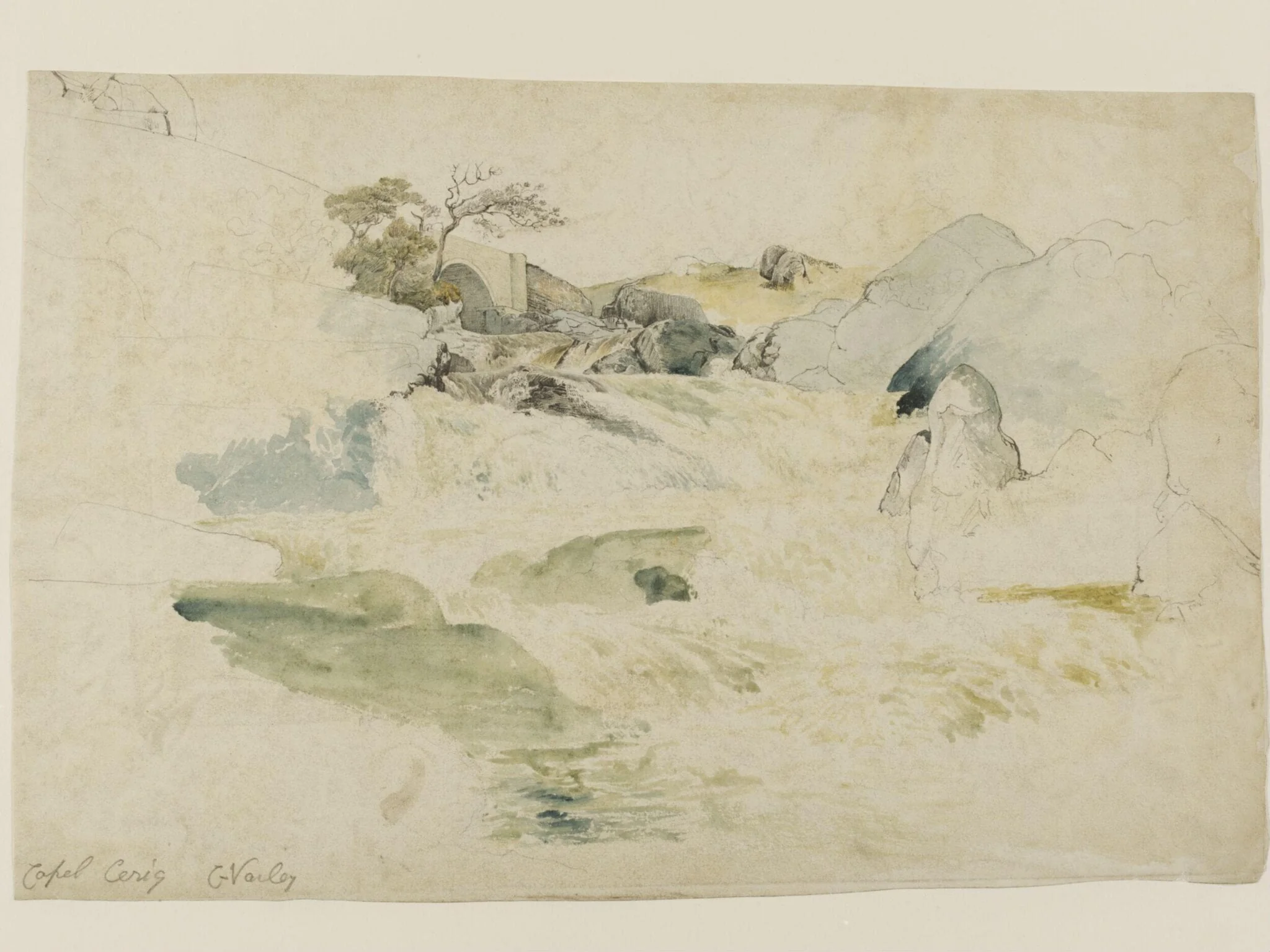 Capel Curig, detail