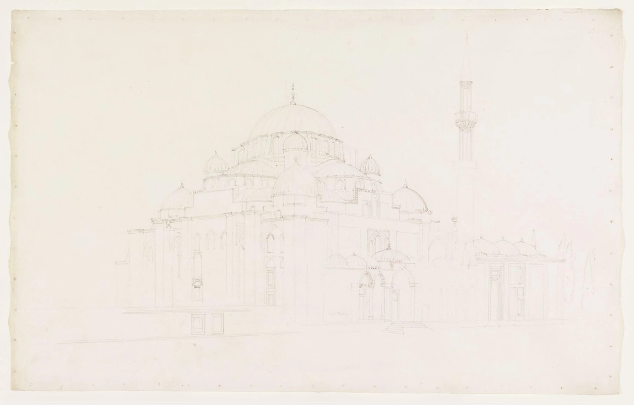 Sehzade Camii, Constantinople, detail