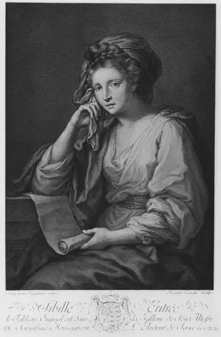 Sybille, by Angelica Kauffmann, oil, 1791