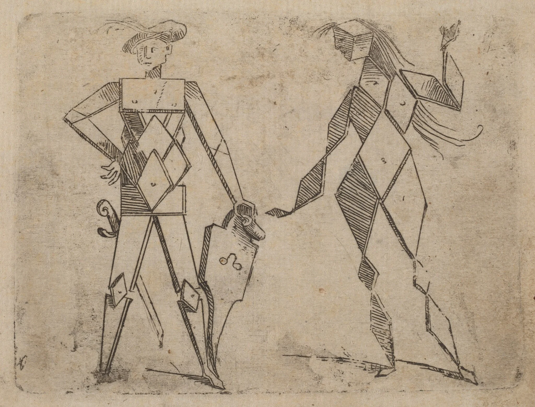 From "Bizzarie di varie Figure", detail