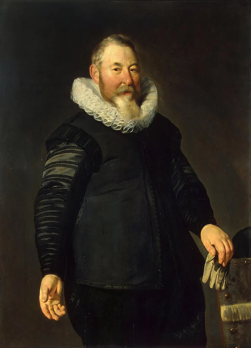 Portrait of a Man, by Thomas de Keyser, oil, 1632