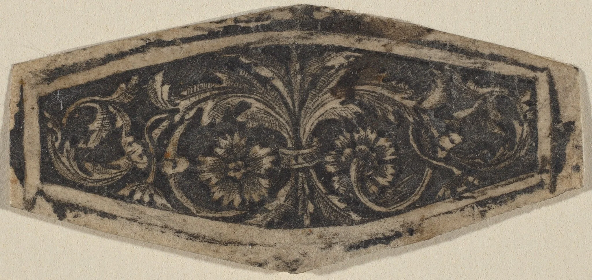 Ornament in Hexagonal Shape, detail