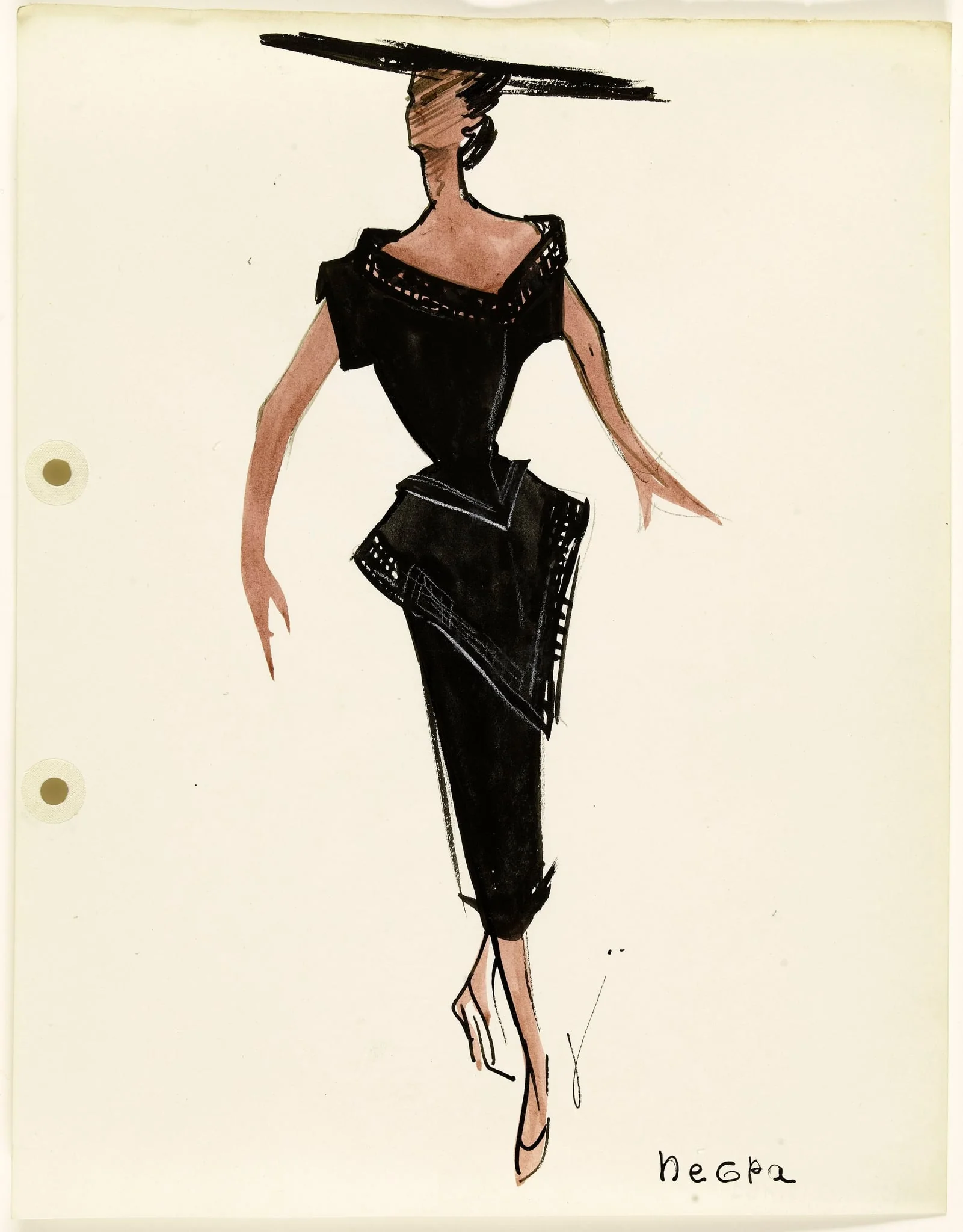 'Negra', detail