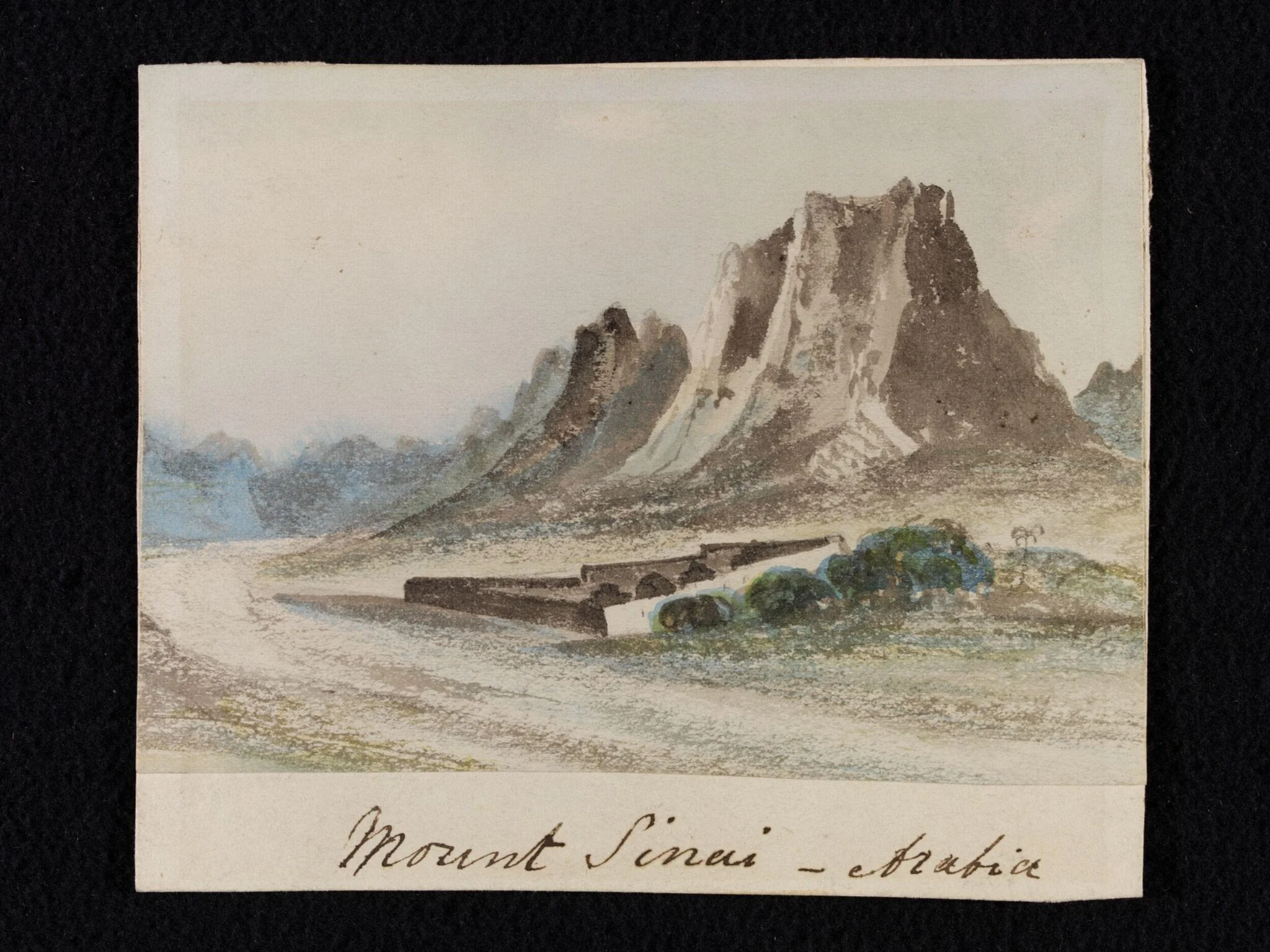 Mount Sinai - Arabia, detail