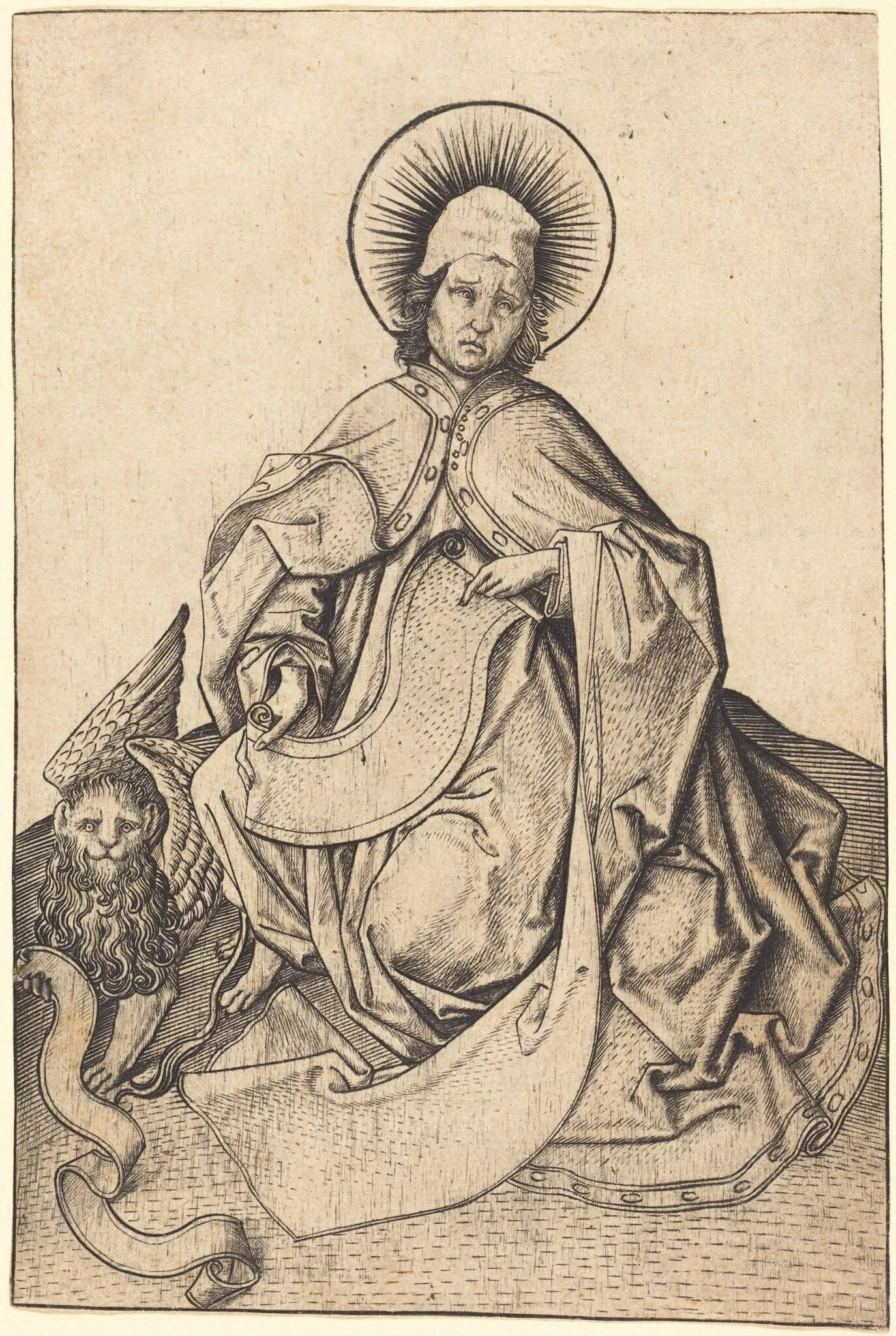 Saint Mark, detail