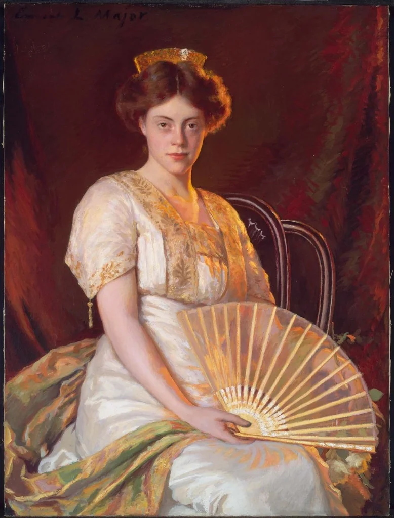 Miss F., detail
