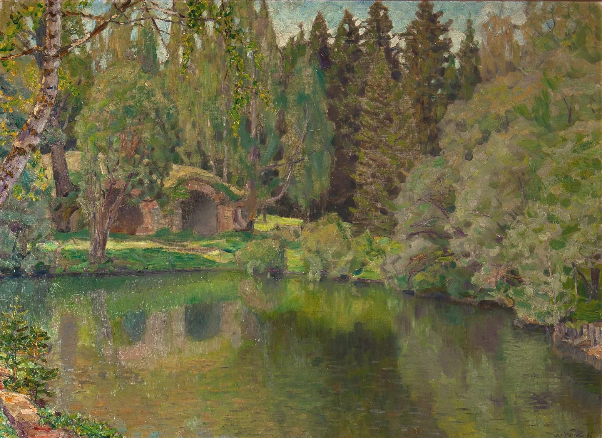 pond catacombs, detail
