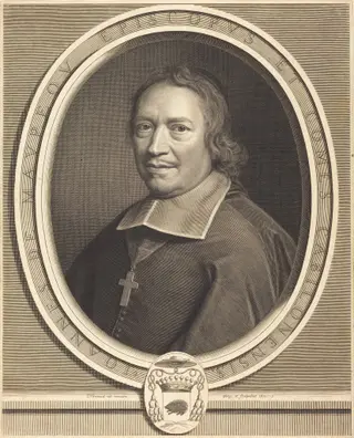 Jean de Maupeou, by Robert Nanteuil, ink, 1671
