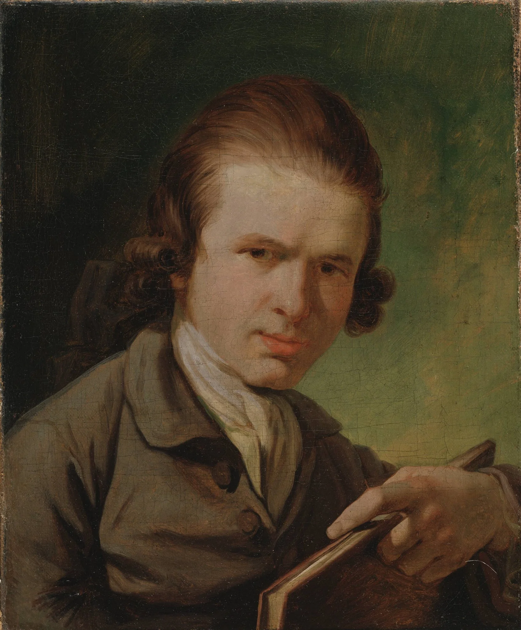 Kobberstikkeren J.F. Clemens, detail