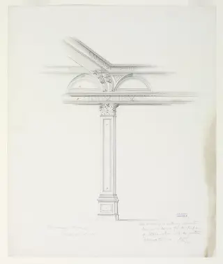 Drawing rooms at Drapers' Hall, London, by Crace, 1869