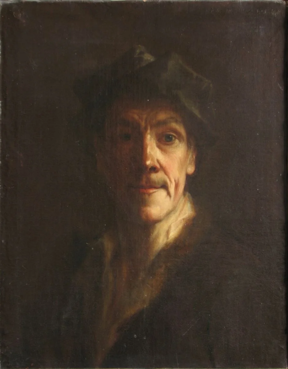Autoportret, detail