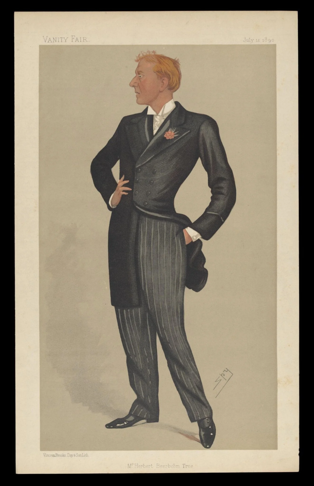 H Beard Print Collection, detail