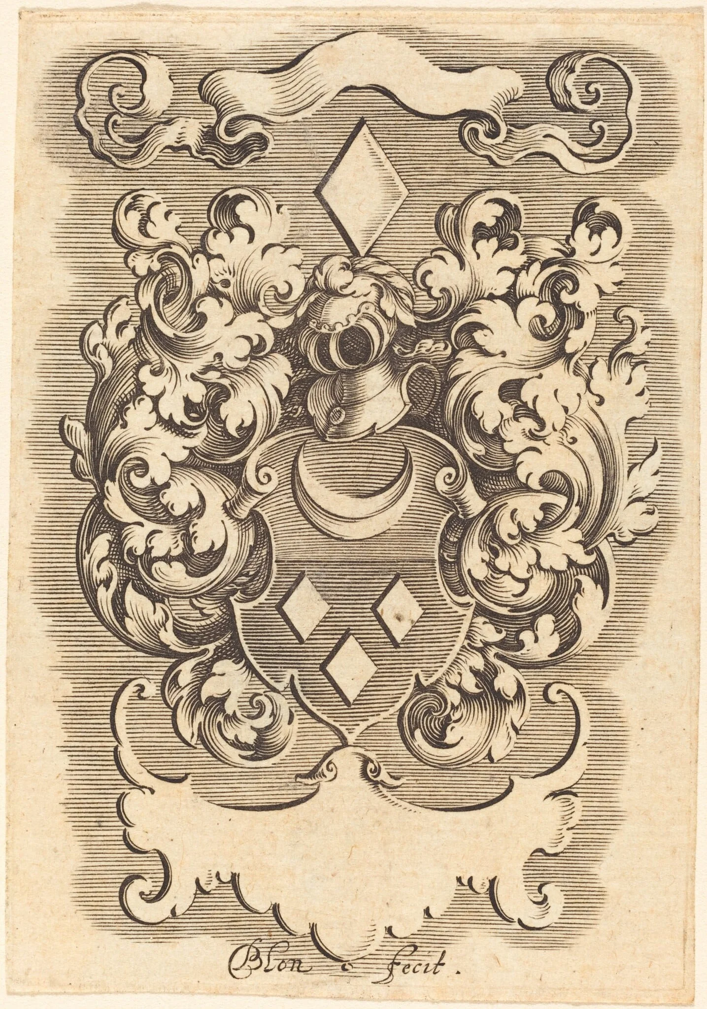 Crest, detail