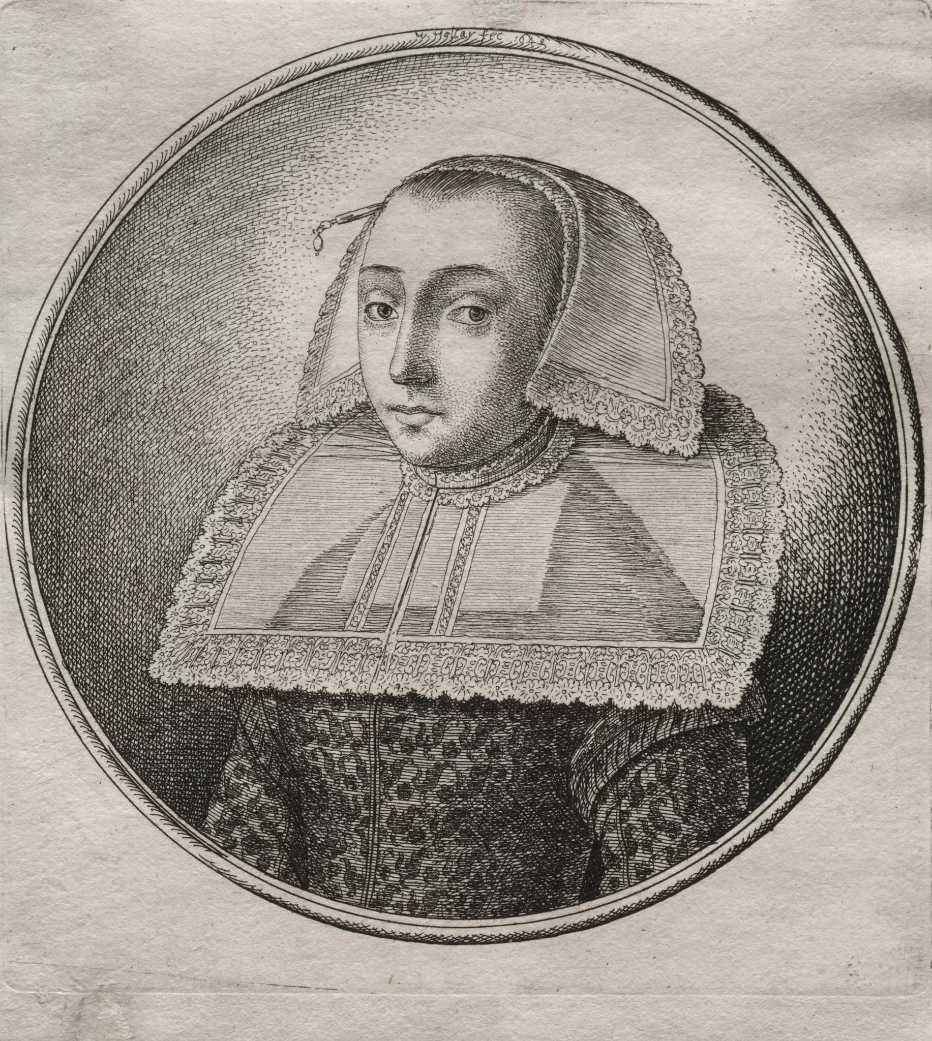 Kaufmann's Frau aus Hanan, detail