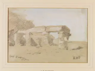 Gerf Hussain, by Hercules Brabazon Brabazon, watercolor, 1873
