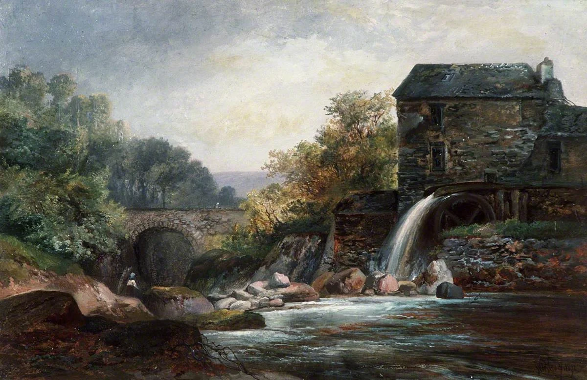 Pandy Mill, North Wales, detail