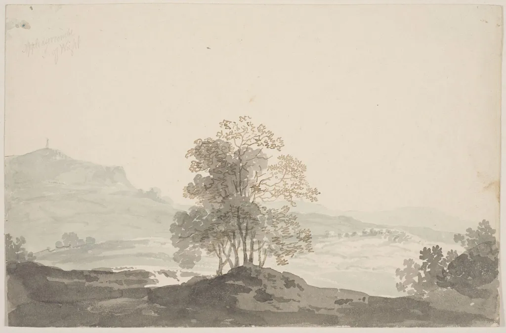 Appuldurcombe, Isle of Wight, by John Baverstock Knight, 1785