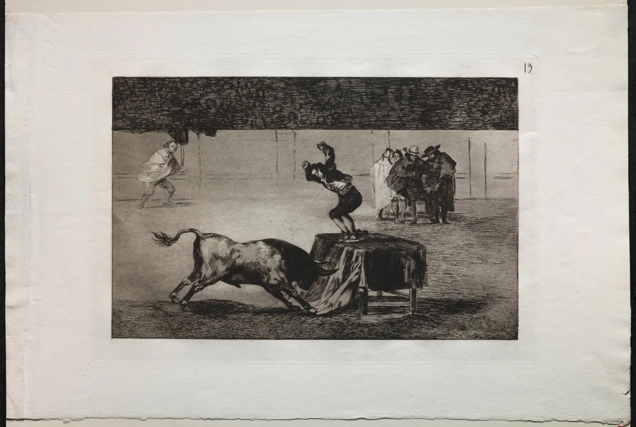 Bullfights: Another Madness of his in the Same Ring, detail