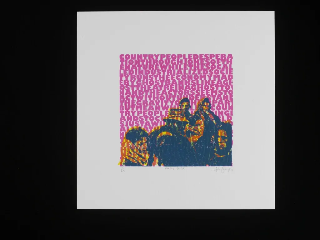Country People, by East London Printmakers, 2009