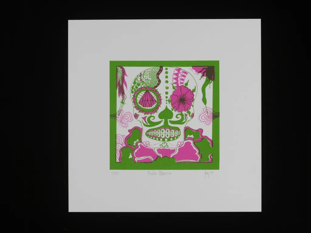 Pinche Calavera, by East London Printmakers, 2009
