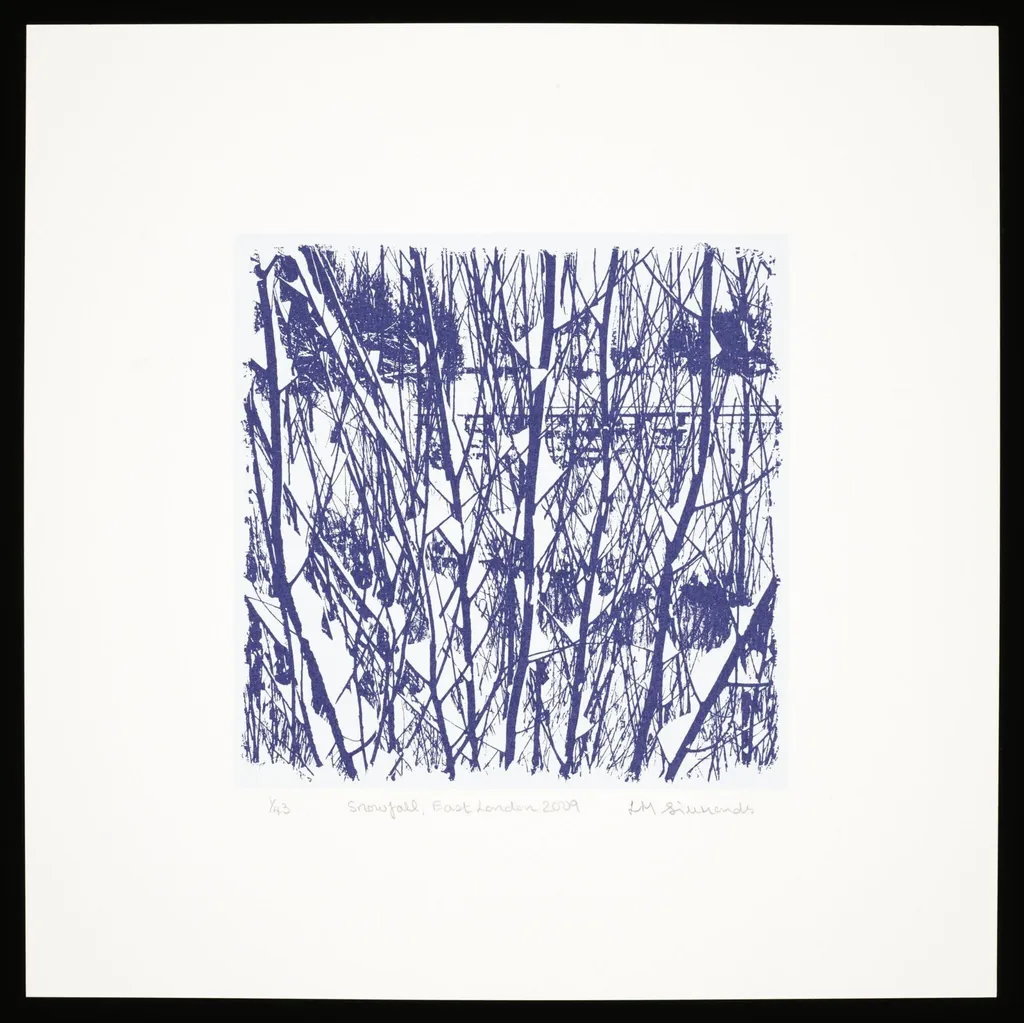 Snowfall, East London 2009, by East London Printmakers, 2009